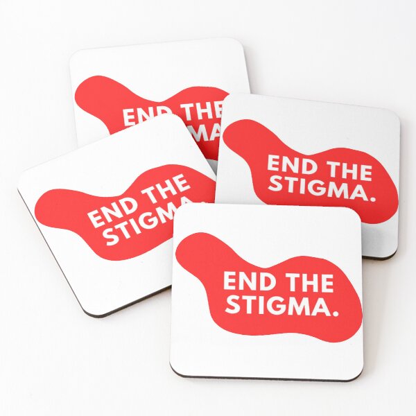 Item preview, End the Stigma Leaked Splatter designed and sold by Bleed Shamelessly.
