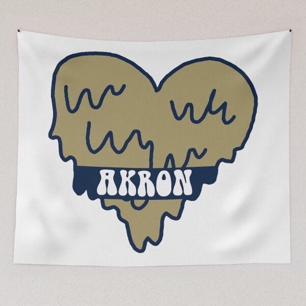 Item preview, University of Akron Heart designed and sold by kkosmicki.