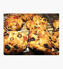 Rock Cakes Hot From The Oven Photographic Print
