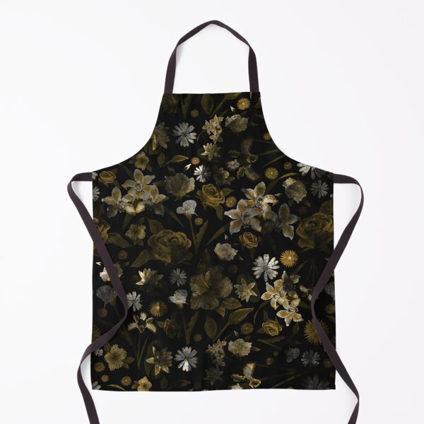 Item preview, Yellow gold Rustic grunge floral pattern designed and sold by BLMcreations.
