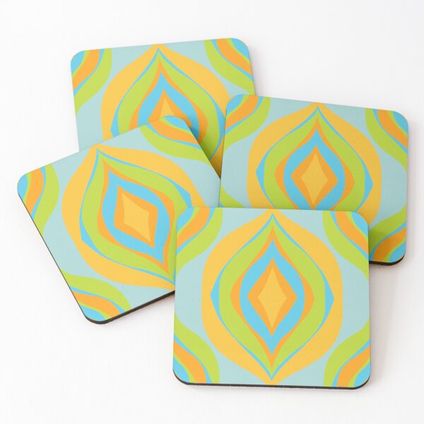 Item preview, Retro 60s Ogee Pattern designed and sold by Julie Erin Designs.