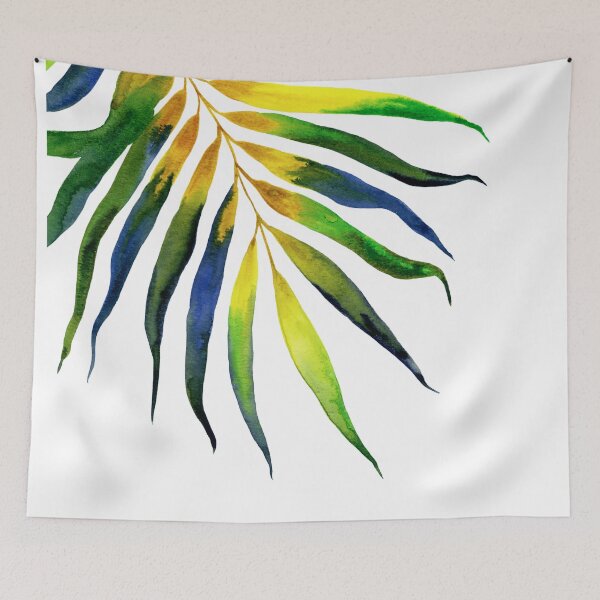 Item preview, Tropical Leaves Watercolor designed and sold by Alisha Watercolors.