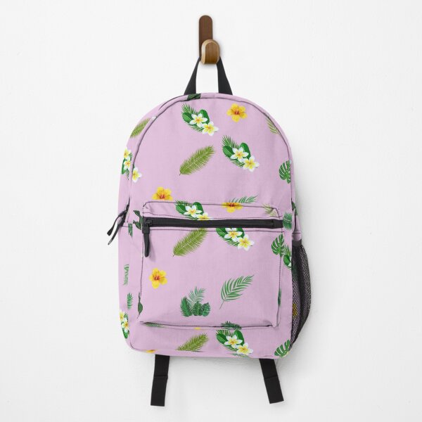 Item preview, Tropical Green Leaves, Hibiscus Flowers, Forest Leaves, Botanical Leaf Pattern designed and sold by silviaol.