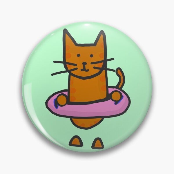 Item preview, Cat in a Float designed and sold by groovybudgie.