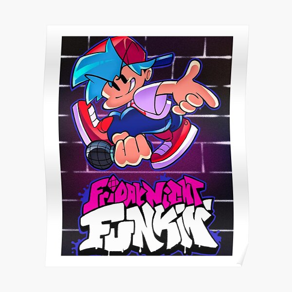 Friday Night Funkin Skins Posters | Redbubble