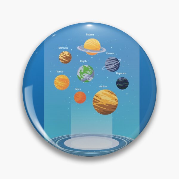 Item preview, Solar System Planets Hologram designed and sold by artado.