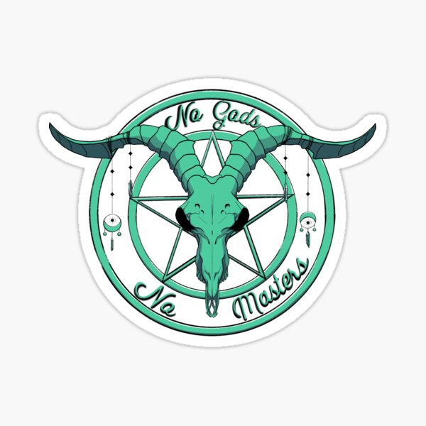 No Gods Sticker