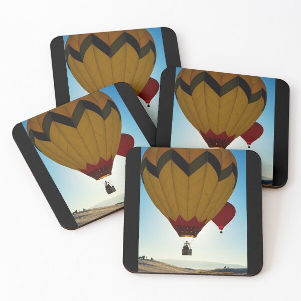 Item preview, Hot Air Balloon Over White Sands National Park designed and sold by HootenannyPhoto.