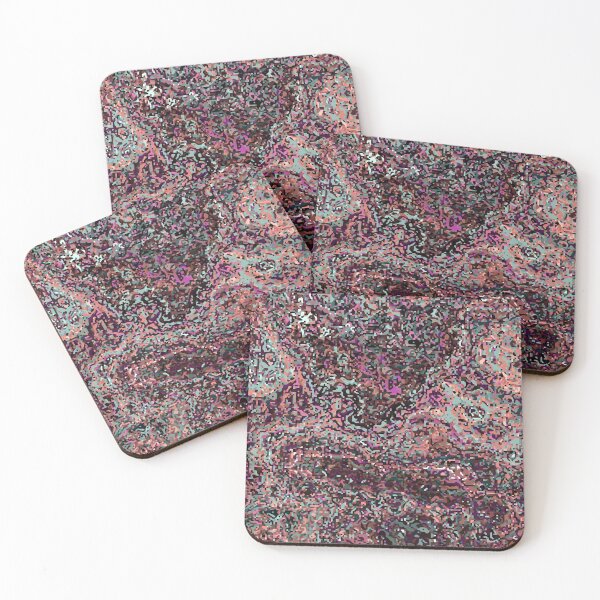Item preview, Rose Granite Pixel Grunge designed and sold by geekdude.