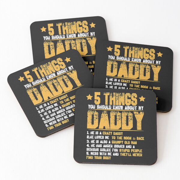 Item preview, 5 Things You Should Know About My Daddy Fathers Day Gift  designed and sold by tawanama.