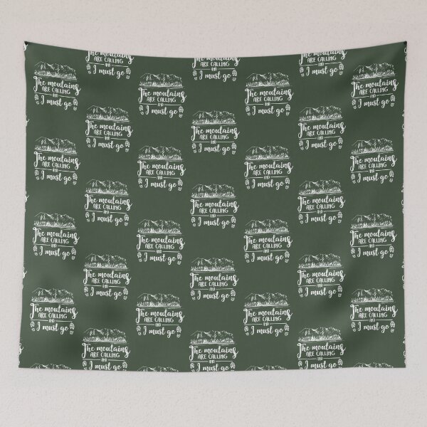 Item preview, The Mountains Are Calling I Must Go | Mountains Are My Life designed and sold by SkyTastic.