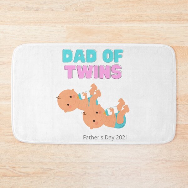 Item preview, Dad of Twins #FathersDay2021 designed and sold by GeoTeasters.
