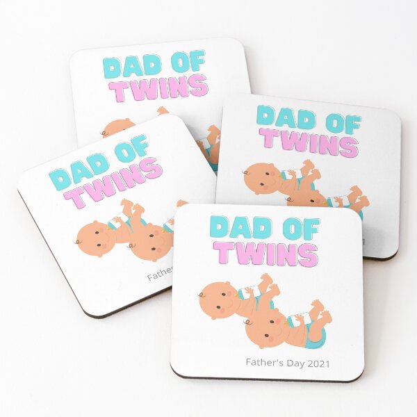 Item preview, Dad of Twins #FathersDay2021 designed and sold by GeoTeasters.
