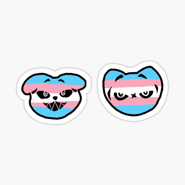 Pride Shadow Pets Transgender Sticker