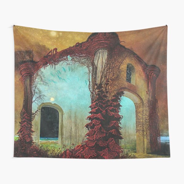 Item preview, Untitled (House), by Zdzisław Beksiński designed and sold by JustContemplate.