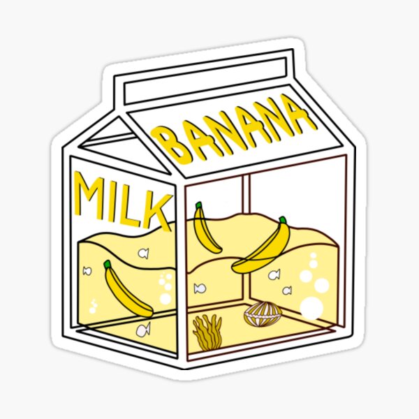 Milk Carton, Holographic Sticker, Handmade Sticker, Stickers, Kawaii M –  littlepaperies