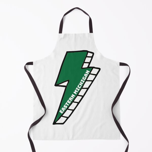 Aperçu de l'œuvre EMU Eastern Michigan University Lightning Bolt créée et vendue par kkosmicki.