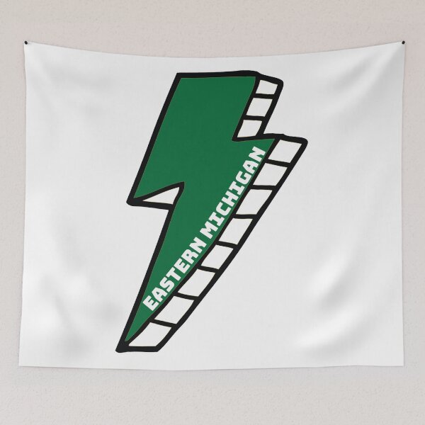 Item preview, EMU Eastern Michigan University Lightning Bolt designed and sold by kkosmicki.