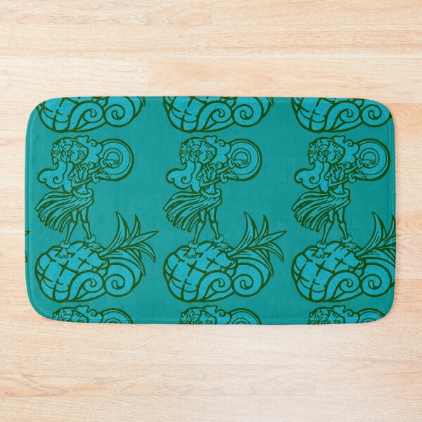 Item preview, vintage Pineapple Hula Surfer  designed and sold by sandpiperstudio.