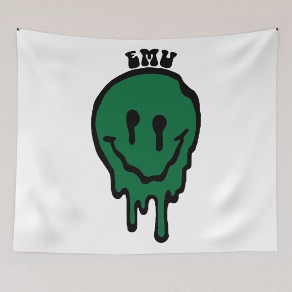 Item preview, EMU Eastern Michigan University Face designed and sold by kkosmicki.