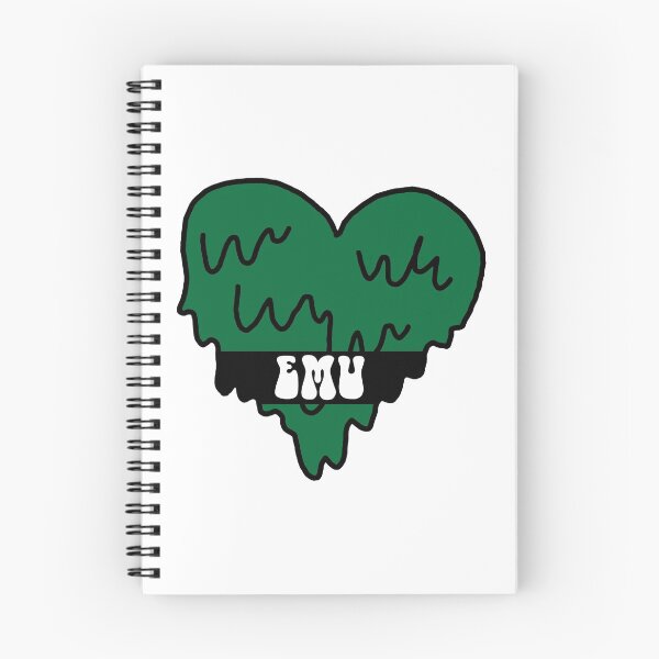 Aperçu de l'œuvre EMU Eastern Michigan University Heart créée et vendue par kkosmicki.