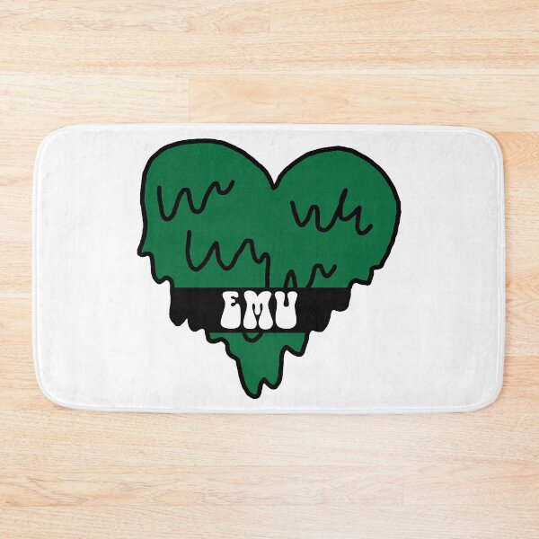 Item preview, EMU Eastern Michigan University Heart designed and sold by kkosmicki.
