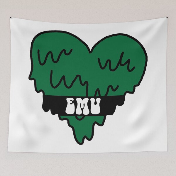 Item preview, EMU Eastern Michigan University Heart designed and sold by kkosmicki.