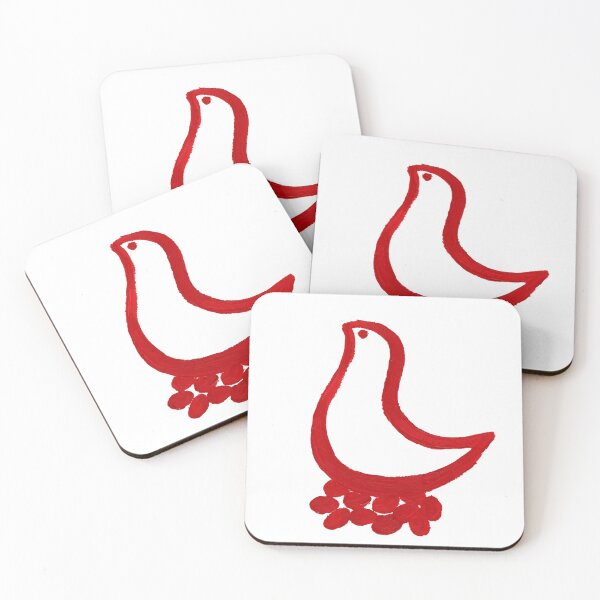 Item preview, Little bird and red eggs designed and sold by FJBourne.