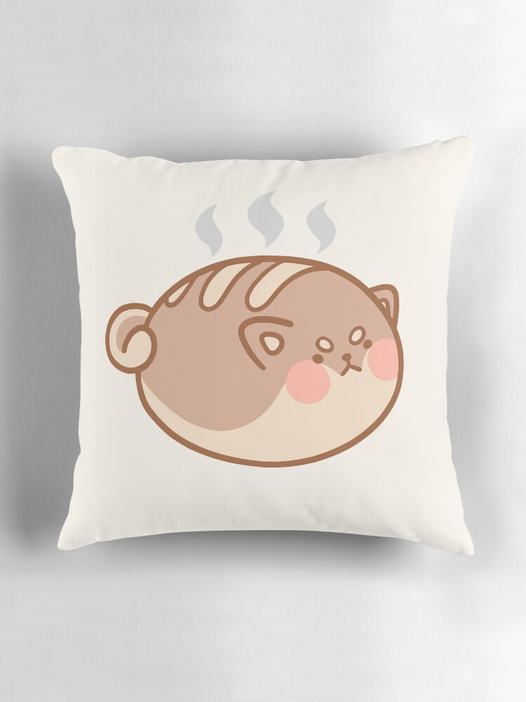 Cute Angry Shiba Inu Bread Loaf Pillow