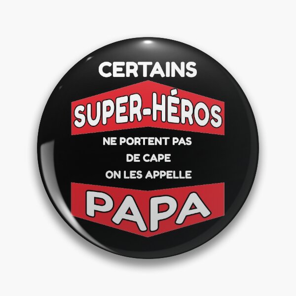 Item preview, Certains super-héros ne portent pas de cape on les appelle Papa - cadeau drôle pour la fête des pères designed and sold by thegiftedadult.