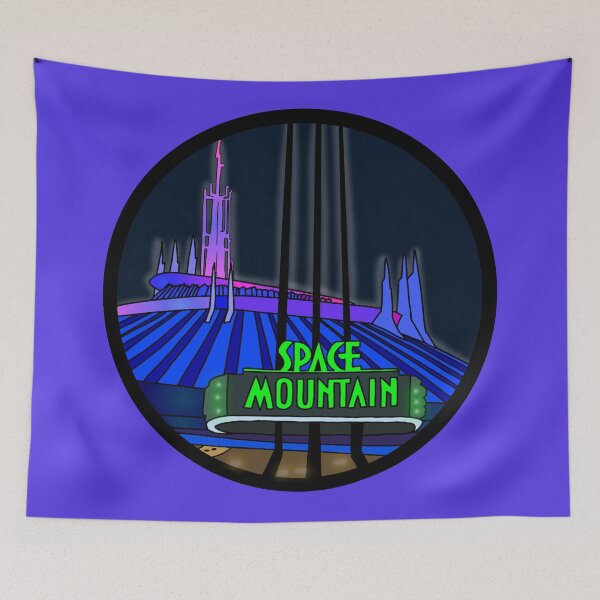 Item preview, Space Mountain View designed and sold by LakenAlexander.
