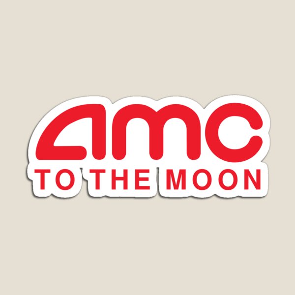 AMC To The Moon Parody Stocks Investor Magnet