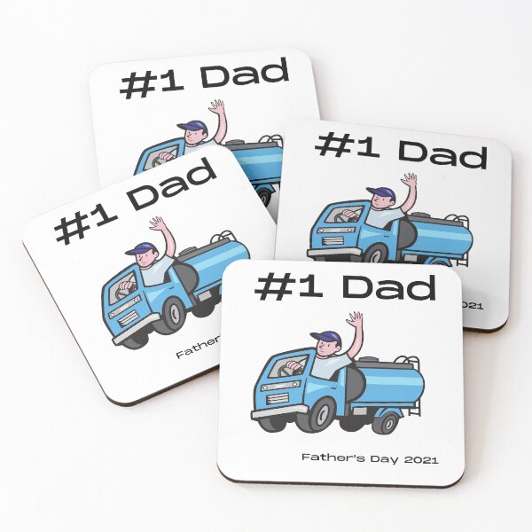 Item preview, #1 Dad #FathersDay2021 designed and sold by GeoTeasters.