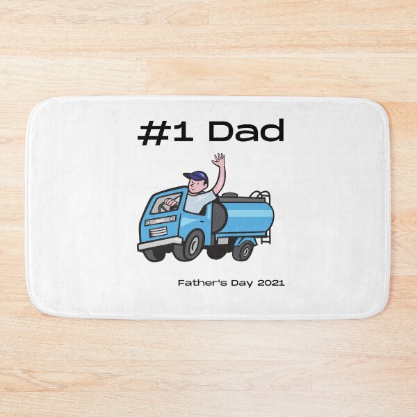 Item preview, #1 Dad #FathersDay2021 designed and sold by GeoTeasters.
