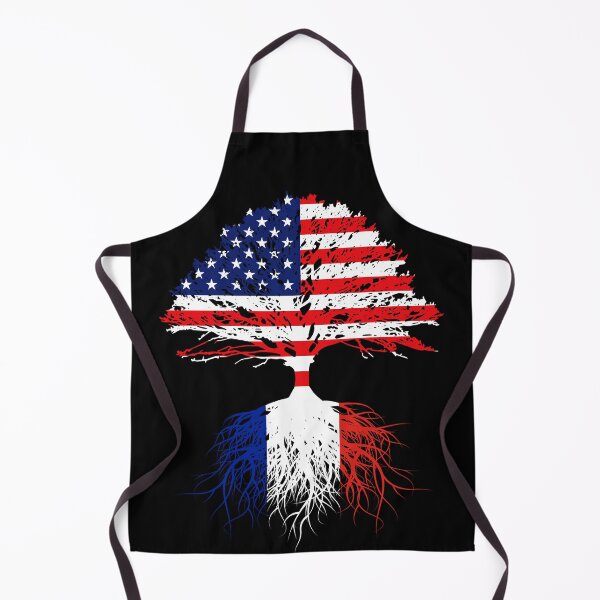 Item preview, France Immigrant Roots Born From France USA Flag | French American | US Naturalization Christmas Birthday Ceremony Gift designed and sold by maindeals.