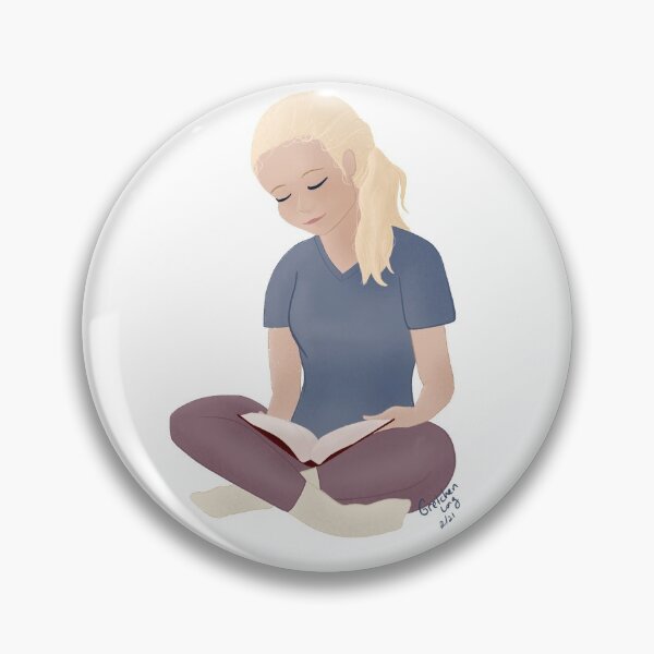 Item preview, Blonde Girl Reading designed and sold by A2Gretchen.