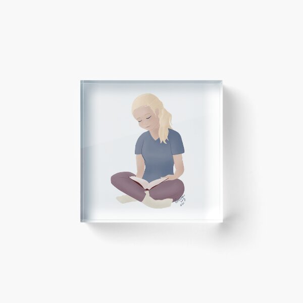 Item preview, Blonde Girl Reading designed and sold by A2Gretchen.