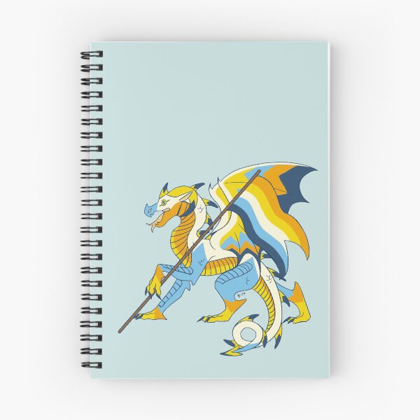 Item preview, AroAce Pride Flag Dragon (4th Edition) designed and sold by Art of Keymintt.