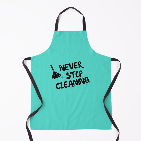 Item preview, Never Stop Cleaning Graffiti Housekeeper Inspiration Duster Gifts designed and sold by SavvyCleaner.