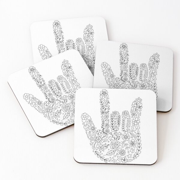 Item preview, Te amo lenguaje de señas ASL LSM designed and sold by drmery.