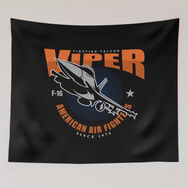 Item preview, Usaf Fighter Plane T-ShirtF-16 Viper Patch designed and sold by NokeHirl.
