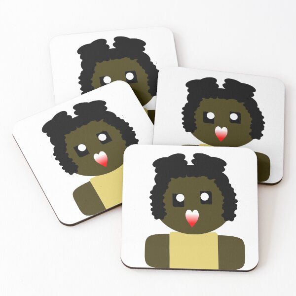 Item preview, CUTE GIRL SPACE BUNS/BANTU KNOTS designed and sold by RetroPlaceee.