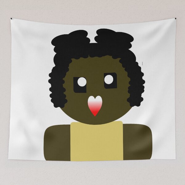 Item preview, CUTE GIRL SPACE BUNS/BANTU KNOTS designed and sold by RetroPlaceee.