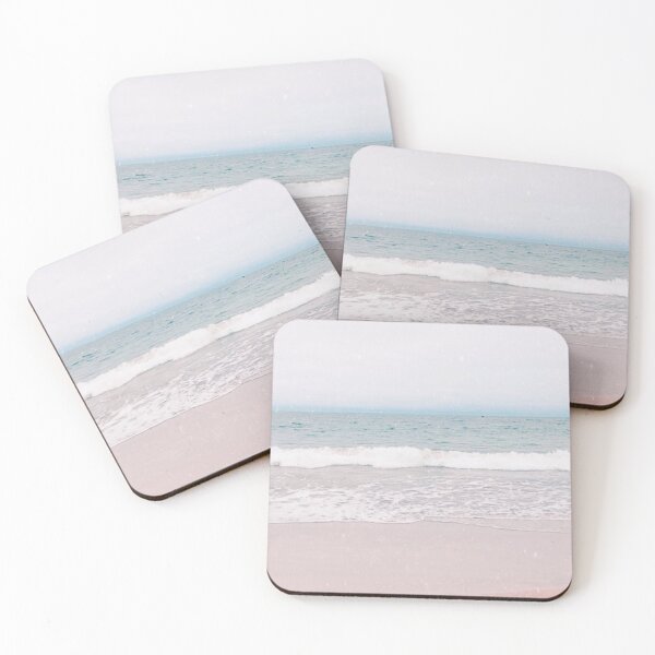Item preview, Neutral Summer Beach Ocean Waves designed and sold by aestheticisland.
