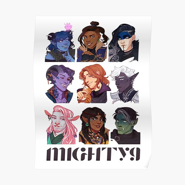 critical role / mighty nein Poster