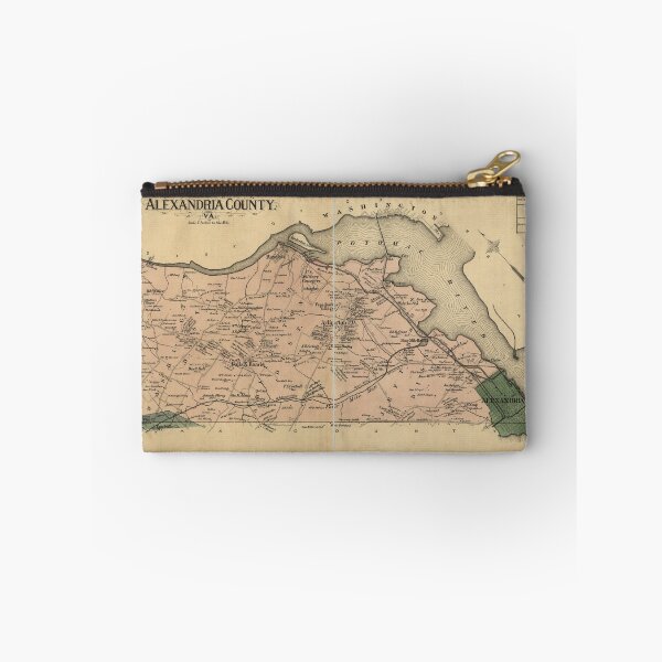 Item preview, Vintage Map of Alexandria County Virginia (1878) designed and sold by BravuraMedia.