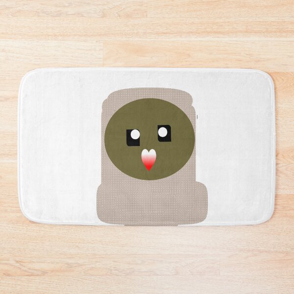 Item preview,  CUTE GIRL WITH BROWN PATTERN HIJAB designed and sold by RetroPlaceee.