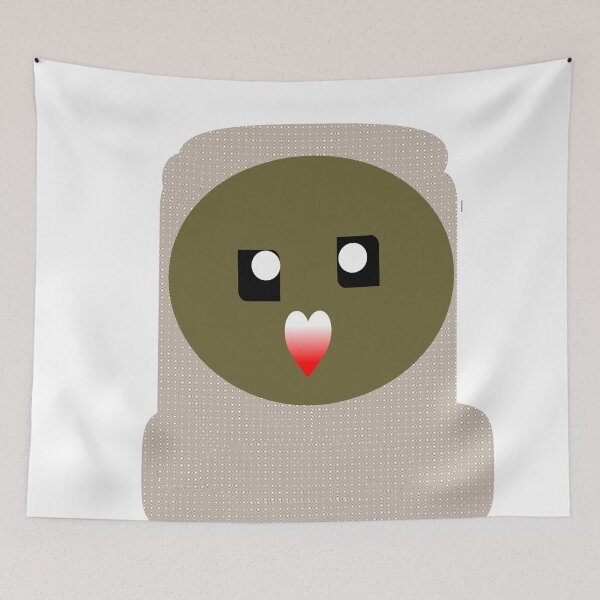 Item preview,  CUTE GIRL WITH BROWN PATTERN HIJAB designed and sold by RetroPlaceee.