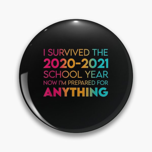Item preview, End Of Year School Survivor Colorful 2020-2021 Teacher Funny designed and sold by musgroveart.
