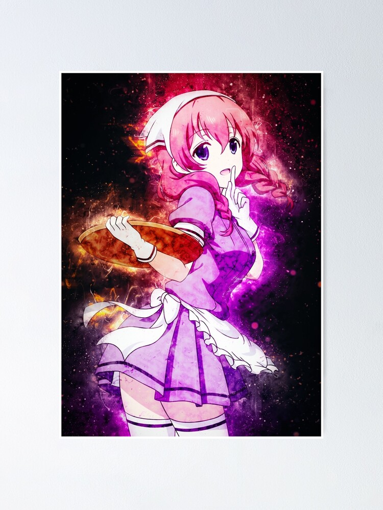 Miu Amano Blend S Poster By Spacefoxart Redbubble
